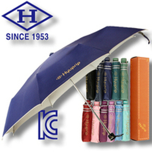 협립 3단  무지(폰지)실버 우산